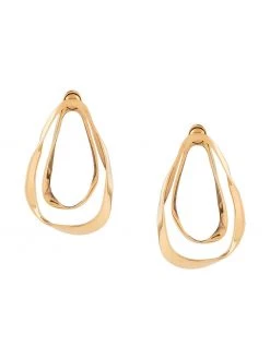 Alexander McQueen double loop earrings