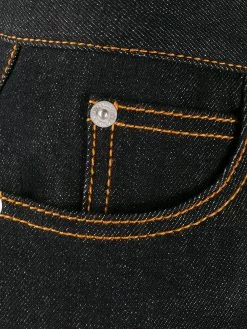 Alexander McQueen High-rise cropped denim jeans