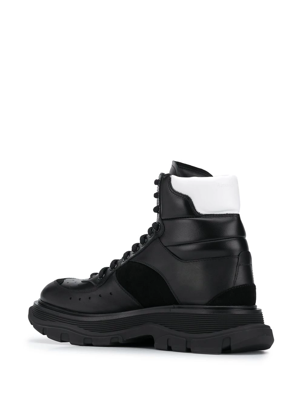 Brand new โจ Alexander McQueen Lace up high top ๐ sneakers ๐งจ 3 Alexander McQueen lace-up high-top sneakers