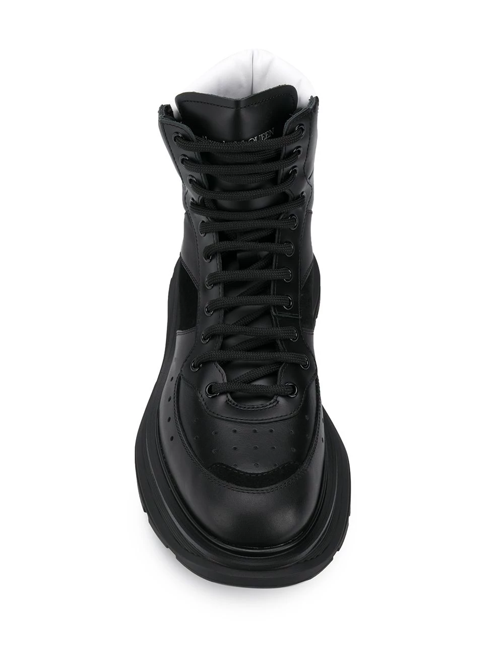 Brand new โจ Alexander McQueen Lace up high top ๐ sneakers ๐งจ 4 Alexander McQueen lace-up high-top sneakers
