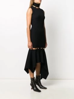 Alexander McQueen metallic sphere knitted dress