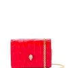 Alexander McQueen skull-stud chain wallet