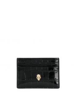 Alexander McQueen Skull stud cardholder