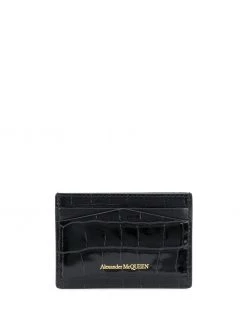 Alexander McQueen Skull stud cardholder