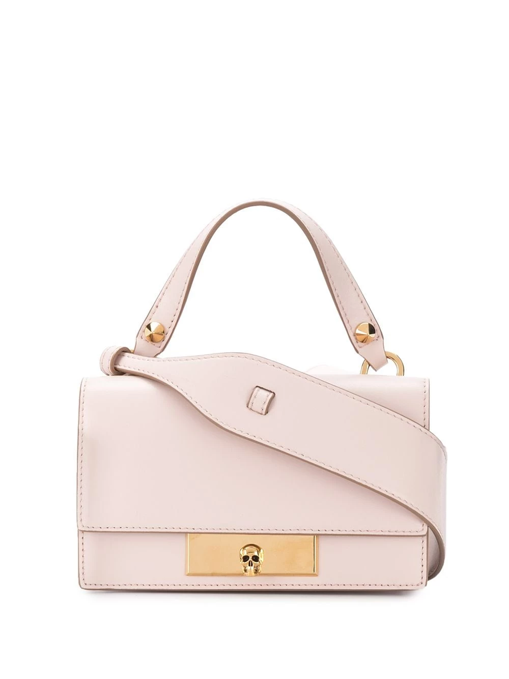 Best Pirce ๐ Alexander McQueen Mini Skull Lock tote bag โ๏ธ 1 Alexander McQueen mini Skull Lock tote bag