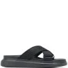 Alexander McQueen oversized hybrid slides