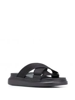Alexander McQueen oversized hybrid slides