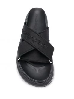 Alexander McQueen oversized hybrid slides