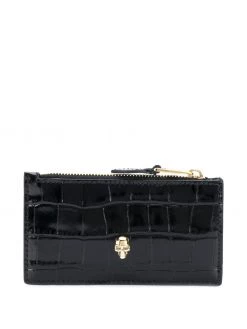 Alexander McQueen Skull flat zip purse