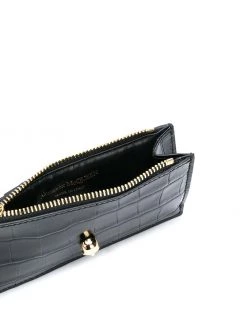Alexander McQueen Skull flat zip purse