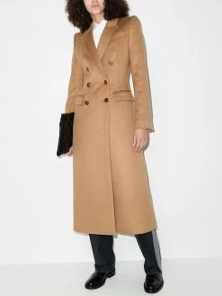 Alexander McQueen double-breasted long coat