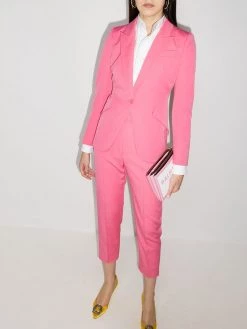 Alexander McQueen single-breasted wool blazer