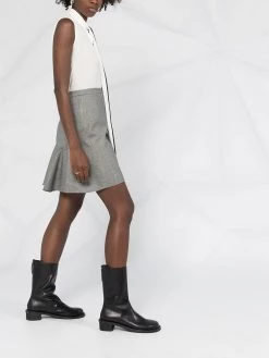 Alexander McQueen Prince of Wales print skirt