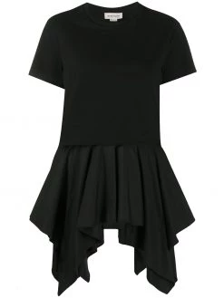 Alexander McQueen ruffled draped top
