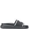Alexander McQueen logo pool slides