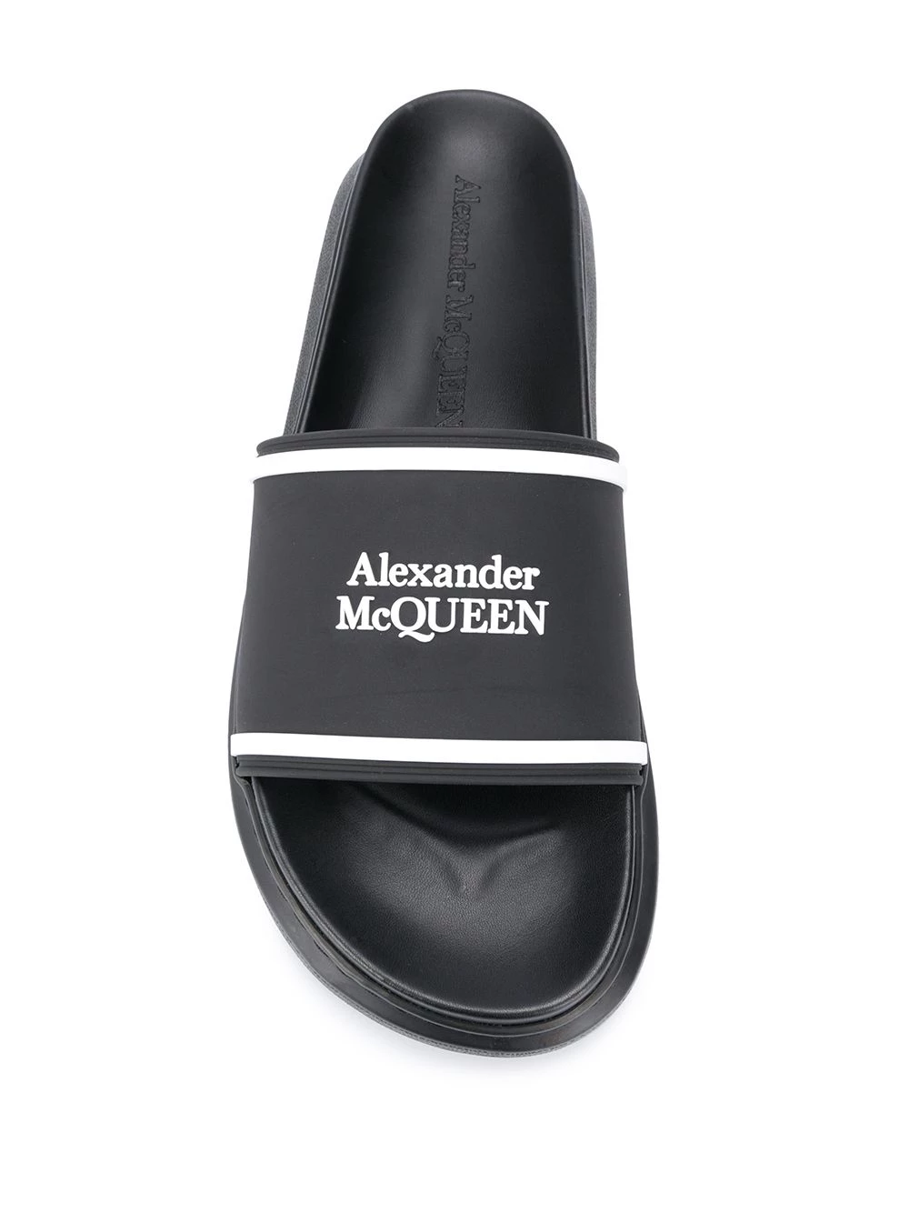 Best Sale ๐ Alexander McQueen Logo pool slides ๐ 4 Alexander McQueen logo pool slides