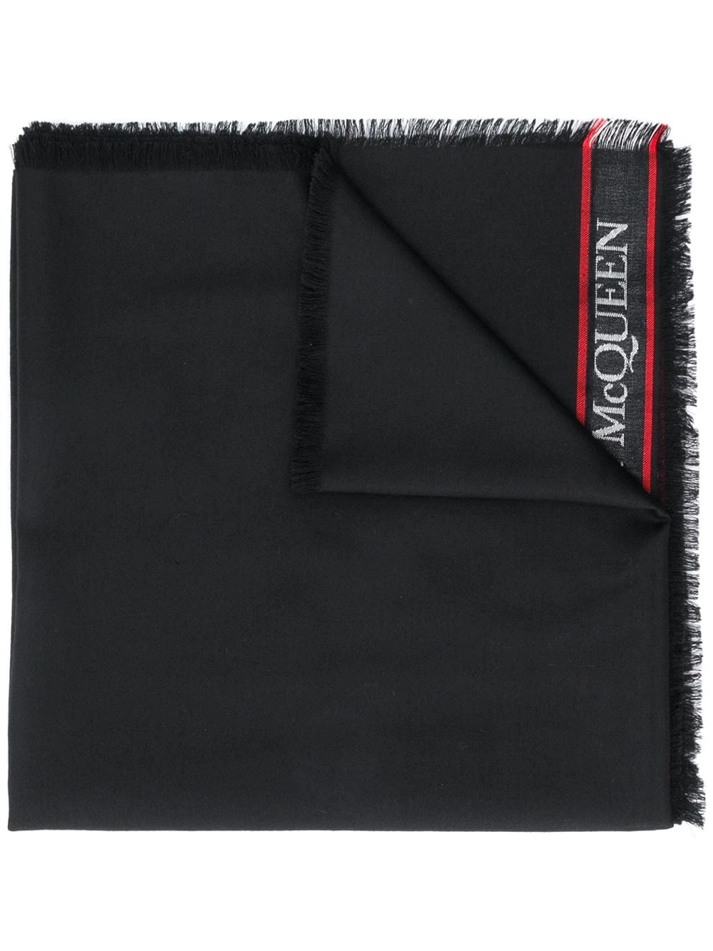 Best Pirce ✔️ Alexander McQueen Jacquard logo scarf 🥰 1 Alexander McQueen jacquard logo scarf