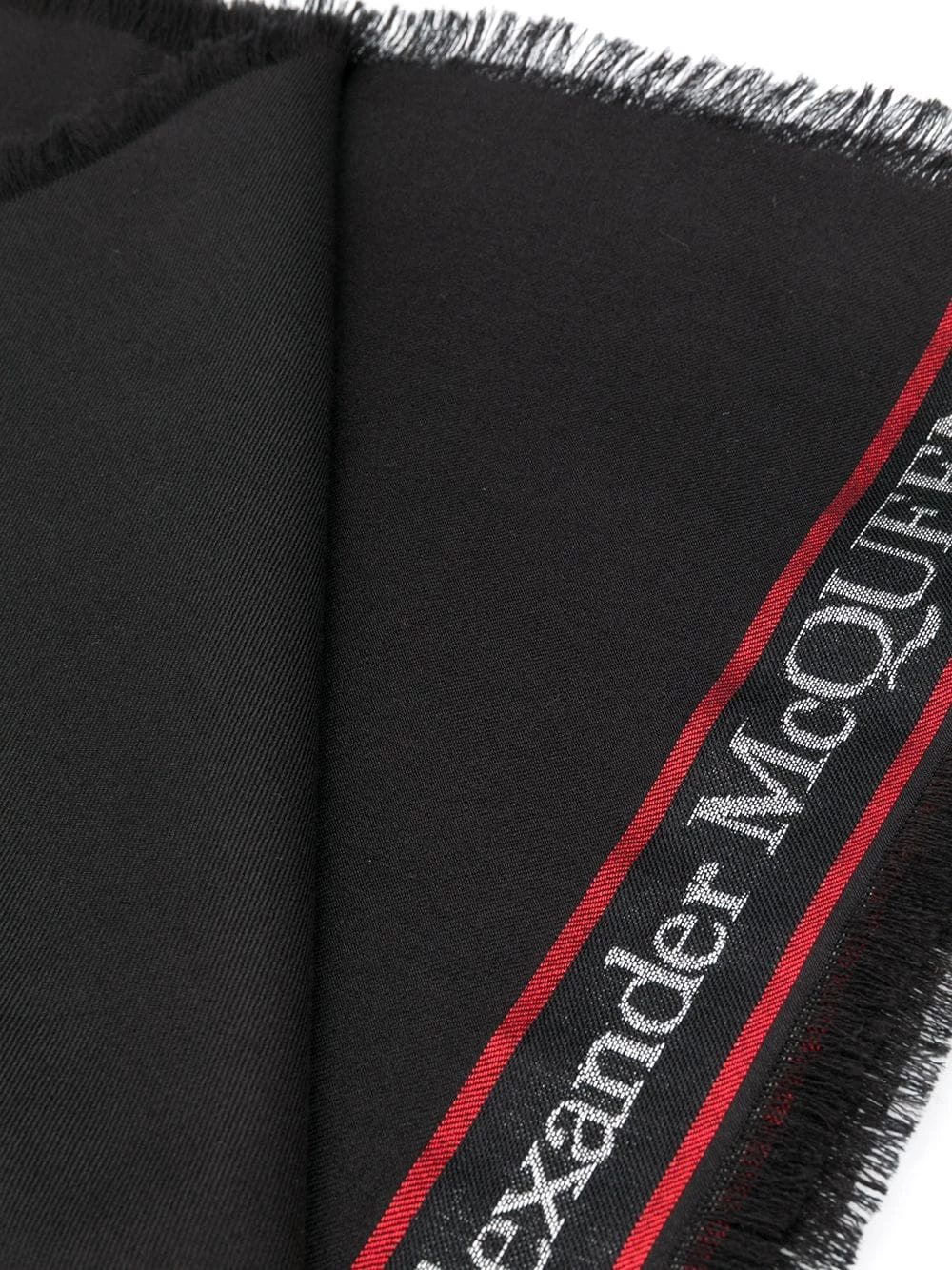 Best Pirce ✔️ Alexander McQueen Jacquard logo scarf 🥰 3 Alexander McQueen jacquard logo scarf