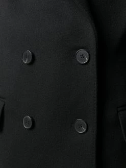 Alexander McQueen cashmere-wool blend double breasted tailored coat