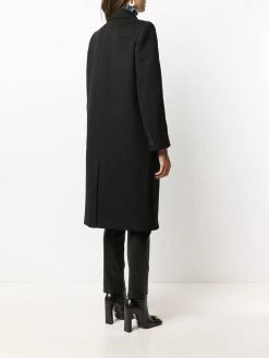 Alexander McQueen cashmere-wool blend double breasted tailored coat