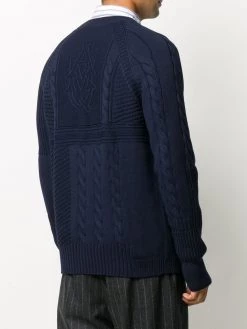 Alexander McQueen skull knit jumper
