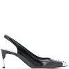 Alexander McQueen spike-stud slingback pumps