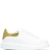 Alexander McQueen metallic Oversized low-top sneakers