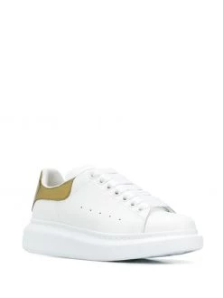 Alexander McQueen metallic Oversized low-top sneakers