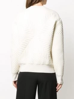 Alexander McQueen patterned rib-knit jumper