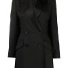 Alexander McQueen double-breasted tailored cape coat