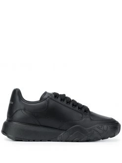 Alexander McQueen Court leather low-top sneakers