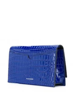 Flash Sale 💯 Alexander McQueen Skull crocodile effect shoulder bag 🔔 7 Alexander McQueen Skull crocodile-effect shoulder bag