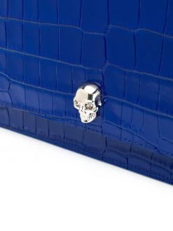 Flash Sale 💯 Alexander McQueen Skull crocodile effect shoulder bag 🔔 8 Alexander McQueen Skull crocodile-effect shoulder bag
