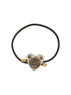 Alexander McQueen heart-charm bracelet