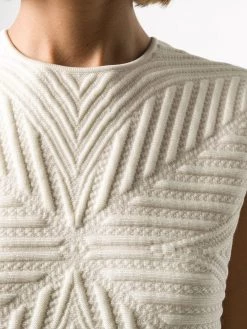 Alexander McQueen textured asymmetric dress