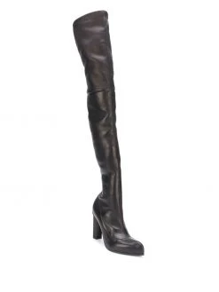 Alexander McQueen knee-high leather boots