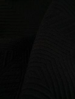 Alexander McQueen textured half-sleeve mini dress