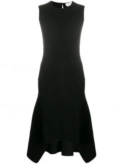 Alexander McQueen sleeveless brocade knit dress