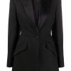 Alexander McQueen high-low blazer