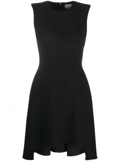 Alexander McQueen asymmetric-hem fitted short dress