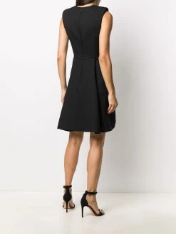 Alexander McQueen asymmetric-hem fitted short dress