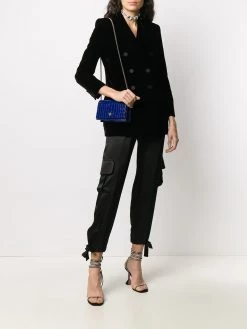 Alexander McQueen small Skull crodolie-embossed crossbody bag