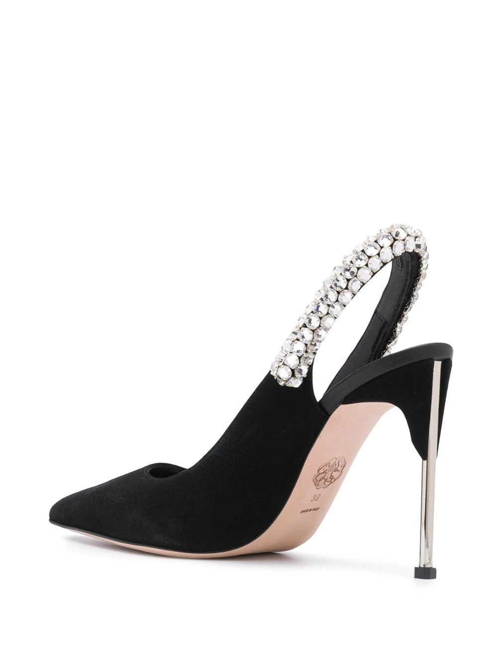 Flash Sale โค๏ธ Alexander McQueen Crystal embellished slingback pumps ๐ 3 Alexander McQueen crystal-embellished slingback pumps