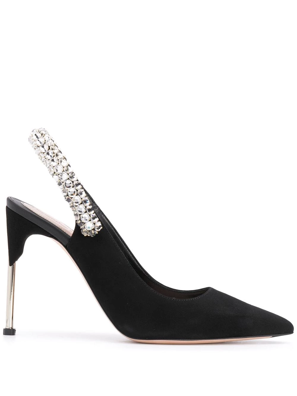 Flash Sale โค๏ธ Alexander McQueen Crystal embellished slingback pumps ๐ 1 Alexander McQueen crystal-embellished slingback pumps