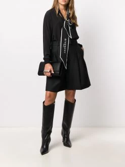 Alexander McQueen crocodile-effect clutch bag