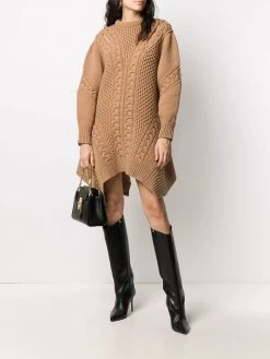 Alexander McQueen knitted handkerchief hem jumper