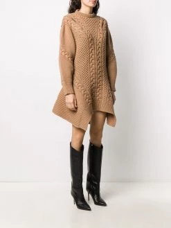 Alexander McQueen knitted handkerchief hem jumper