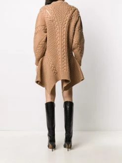 Alexander McQueen knitted handkerchief hem jumper