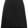 Alexander McQueen cut-out hem flared skirt