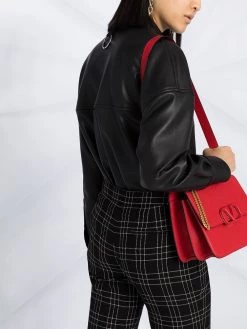 Alexander McQueen checked cropped trousers